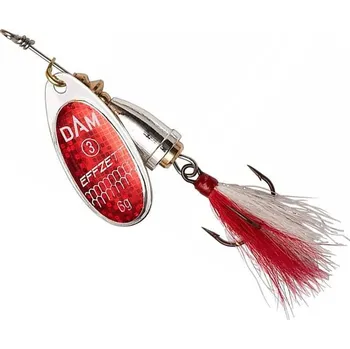 Umělá nástraha DAM třpytka Executor Spinner Dressed Reflex Red 1