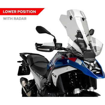 PUIG Španělsko BMW R 1300 GS plexi štít PUIG Touring Windshield s ACC radarem provedení: plexi čiré