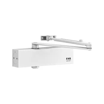 Zavírač dveří Dveřní zavírač FAB SMART PLUS bílý