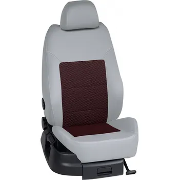 Potah sedadla Autopotahy Seat CORDOBA / od r.2000->, 5-dveří, KOMFORT > OR 0317 (OR 0317 / Světle šedý bok)