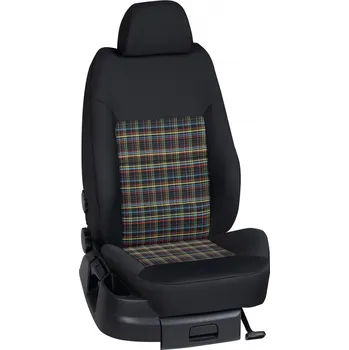 Potah sedadla Autopotahy Volkswagen CADDY / od r.2016->, 5 dveří, Trend, STANDARD > OR 0284 (OR 0284 / Černý bok)