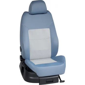 Potah sedadla Autopotahy Seat TOLEDO / od r.2017->, 5 dveří,( STYLE ), KOMFORT > OR 0392 (OR 0392 / Světle modrý bok)