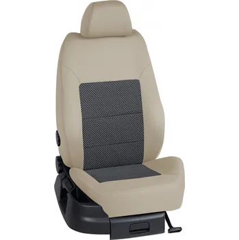 Potah sedadla Autopotahy Opel COMBO / od r.2018->, 5 Míst, STANDARD > OR 0286 (OR 0286 / Béžový bok)