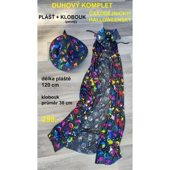 RC model auta ČARODĚJNICKÝ/ HALLOWEENSKÝ DUHOVÝ KOMPLET