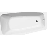 Aqualine, BEROUNKA vana160x90x41cm, levá, bílá, A1690