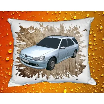 Povlak na dekorativní polštářek Polštář Peugeot 306 I