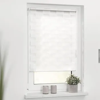 Roleta Roleta dvojitá 80x150cm bílá