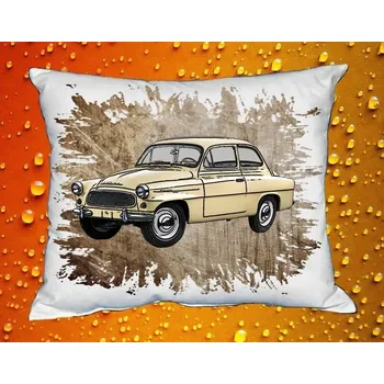 Povlak na polštářek Polštář s Českým autem 068 (auta České výroby)