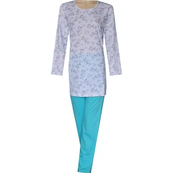 Dámské noční prádlo Dámské Pyžamo Dlouhé FOLTÝN DPD81 Velikost: 3XL