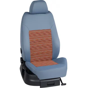 Potah sedadla Autopotahy Seat CORDOBA / od r.2002->, 4/5 dveří, STANDARD > OR 0364 (OR 0364 / Světle modrý bok)