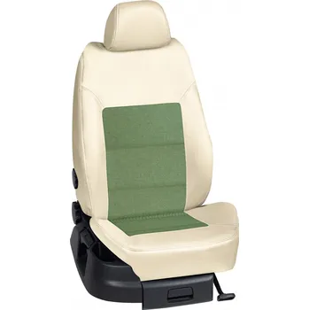 Potah sedadla Autopotahy Dacia SANDERO / od r.2021->, 5 dveří, Stepway, KOŽENKA > OR 0419 (OR 0419 / Béžový koženkový bok)