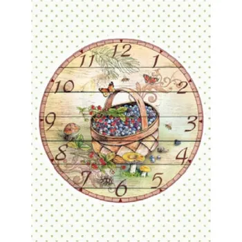 Umělecký papír Cadence Rýžový papír Cadence, A4 - Košík s lesními plody