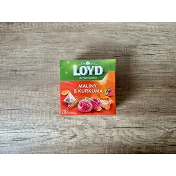 Čaj Loyd čaj Maliny & Kurkuma 40g (20x2g)