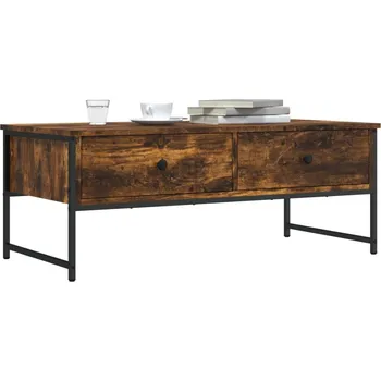 Konferenční stolek vidaXL Konferenční stolek 101 x 49 x 39,5 cm kompozitní dřevo [837739] Barva: kouřový dub