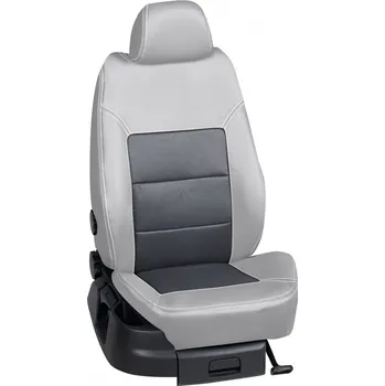 Potah sedadla Autopotahy Opel COMBO / od r.2018->, 5 Míst, KOŽENKA > OR 0037 (OR 0037 / Šedý koženkový bok)