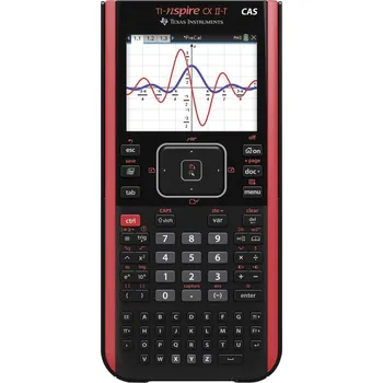 Kalkulačka Texas Instruments NSPCXCASIIT grafický počítač, napájeno akumulátorem, černá