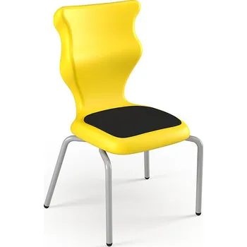 Entelo Židle Spider Soft velikost 4, Žlutá/Šedá