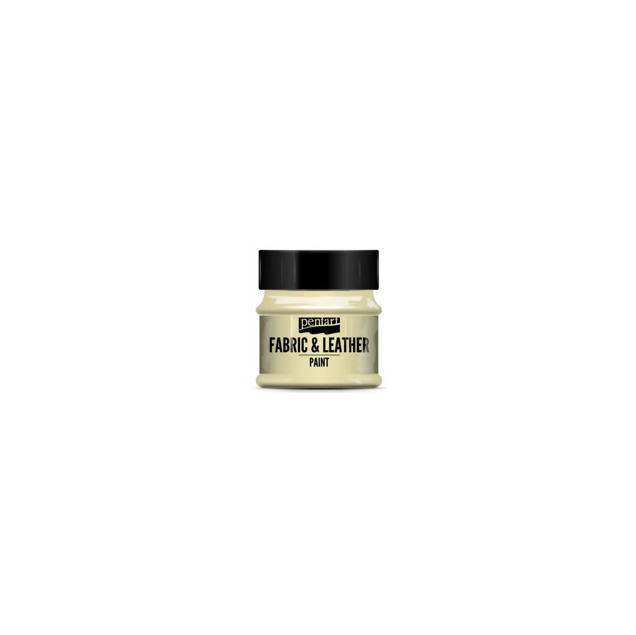 Fotografie 1 - Speciální výtvarná barva Pentart Barva na kůži a textil 50 ml béžová