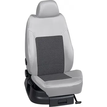 Potah sedadla Autopotahy Citröen JUMPER / od r.2002-> , 9 míst, KOŽENKA > OR 0394 (OR 0394 / Šedý koženkový bok)