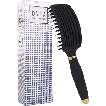 kartáč na vlasy Sister Young Ovia Black BV kartáč na vlasy 24 cm černý