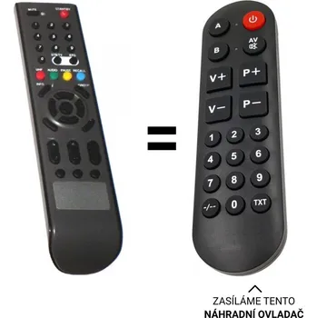 GoSat GS-2020CRCI, GS-2000CR náhradní dálkový ovladač pro seniory