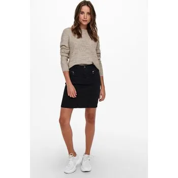 Dámský svetr ONLY Svetr 15234745 Béžová Regular Fit XS