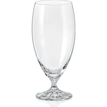 Sklenice Crystalex Sklenice na pivo Magnolia 380 ml, 6 ks