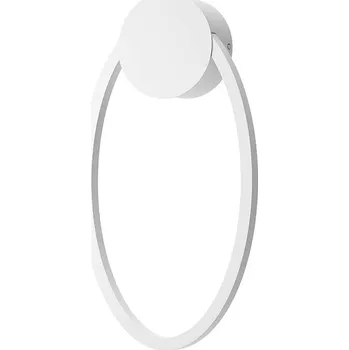 Nástěnné svítidlo Redo Nástěnné LED ovální svítidlo LEO, ø42cm, nepřímé světlo Barva: Bílá