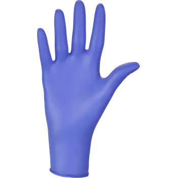 Pracovní rukavice MERCATOR nitrylex® basic dark blue jednorázové rukavice L RD30105004