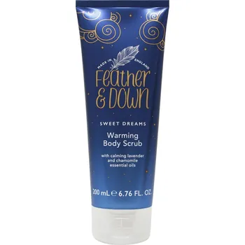 Tělový peeling Feather&Down hřejivý tělový peeling, 200 ml