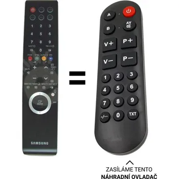 Dálkový ovladač Samsung BN59-00500A náhradní dálkový ovladač pro seniory
