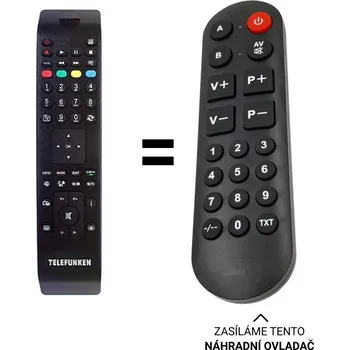 Favorit, Quatro RC4800 náhradní dálkový ovladač pro seniory