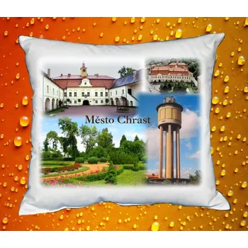 Polštář Polštář s městem Chrast