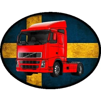 Nášivka nášivka náklaďák tahač VOLVO (nášivky tahače a nákladní auta)
