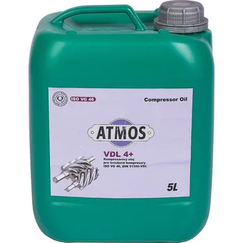 ATMOS minerální olej VLD 4+ do šroubových kompresorů 5, 10 litrů Objem: 5L