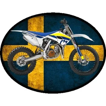 Nášivka nášivka HUSQVARNA (nášivky motorky)