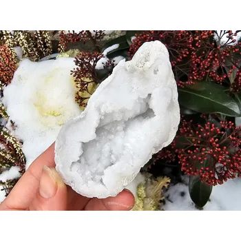 Sběratelství Křemeno-kalcitová geoda z Maroka 121g