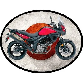 Nášivka nášivka Suzuki V-Strom 650 ABS Ovál (nášivky motorky)