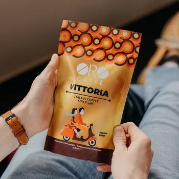 Káva Oro Caffe Vittoria 250g | Zrnková káva