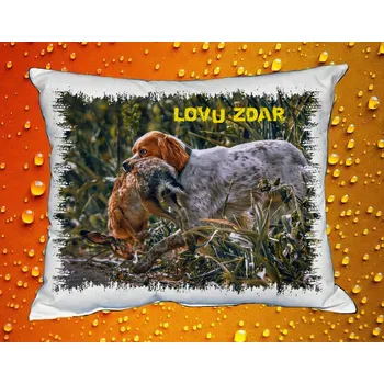 Dekorativní polštářek Polštářek pro myslivce č. 79 (MYSLIVECKÝ POLŠTÁŘ)