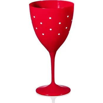 Sklenice Crystalex Sklenice na bílé i červené víno Kate Noël Rouge 400 ml, 6 ks