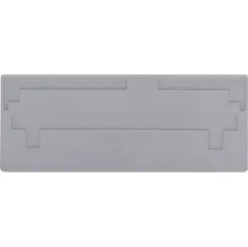 modulární přístroj a rozvaděč Přepážka WAGO 283-326 přesah 2mm šedá 283-326