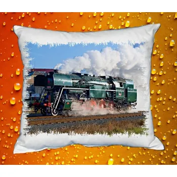Dekorativní polštářek Polštářek s lokomotivou 464 ROSNIČKA
