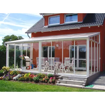 Pergola Prosklená zahrada - šířka 2,0 m - délka 2,0 m