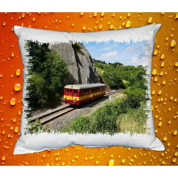 Dekorativní polštářek Polštářek s lokomotivou č 01
