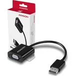 AXAGON RVD-VGN, DisplayPort -> VGA redukce / adaptér, FullHD, 1920*1200