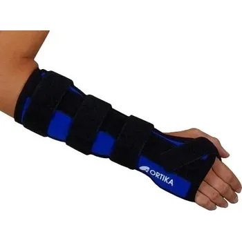Ortika ortéza zápěstí OR 10 - XL pravá—Ortéza k fixaci zápěstí duralová dlaha tvarovatelná 28 cm