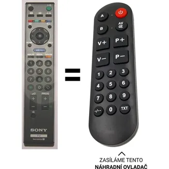 Sony RM-ED009 náhradní dálkový ovladač pro seniory
