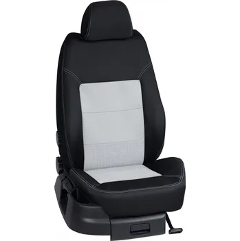 Potah sedadla Autopotahy Peugeot RIFTER / od r.2018->, 7 Míst ( samostatnýh ), KOMFORT > OR 0392 (OR 0392 / Černý bok)