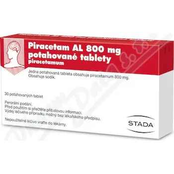 Lék na neurologické potíže Piracetam AL 800mg tbl.flm.30